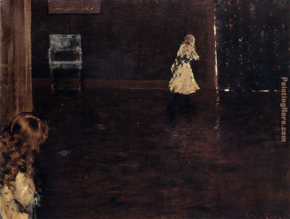 Hide And Seek painting - William Merritt Chase Hide And Seek art painting